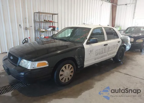 2008 Ford Crown Victoria Police Interceptor из США, поврежденный, VIN 2FAFP71V88X109706